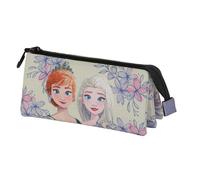 La Reine des Neiges 2 (Frozen 2) Emotion-Trousse Triple, Beige, 23 x 11 cm