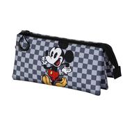 Trousse Triple - Disney Mickey Mouse Move - Gris - Taille Unique Gris