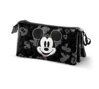Trousse Triple - Disney Mickey Mouse Year - Noir - Taille Unique Noir