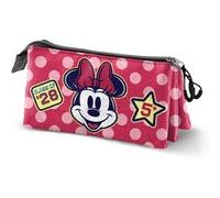 Trousse Triple - Disney Minnie Mouse Class - Rose - Taille Unique Rose G