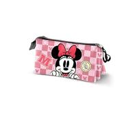 Trousse Triple - Disney Minnie Mouse Journey - Rose - Taille Unique