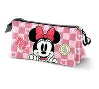 Trousse Triple - Disney Minnie Mouse Journey - Rose - Taille Unique Rose G