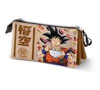 Trousse Triple - Dragon Ball Goku Foodie - Brun - Taille Unique Brun G