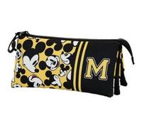 Mickey Mouse Yellow-Trousse Triple ECO, Jaune