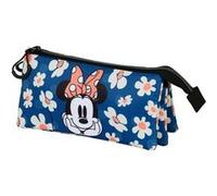Trousse Triple ECO - Disney Minnie Mouse Happy Field - Bleu Foncé - Taille Unique Bleu Foncé G