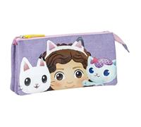 Trousse triple enfant Cerda Gabbys Dollhouse