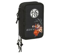 Safta Trousse scolaire Dragon Ball - 37 outils, pour enfants 5-14 ans, 12,5 x 5,5 x 19,5 cm