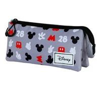 Disney Mickey Mouse Grey-Trousse Triple FAN 2.0, Gris