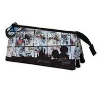 Trousse Triple FAN 2.0 - Disney Mickey Mouse Ink - Multicolore - Taille Unique Multicolore