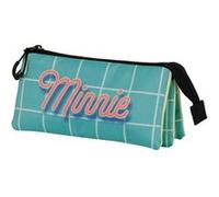 Trousse Triple FAN 2.0 - Disney Minnie Mouse Cheese - Bleu - Taille Unique Bleu G