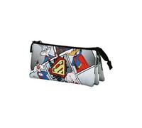 Trousse Triple FAN 2.0 - Looney Tunes Super Tunes - Gris - Taille Unique Gris G