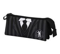 Trousse Triple FAN 2.0 - Mercredi Uniform - Noir - Taille Unique Noir G