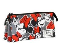 Trousse Triple FAN - Disney Minnie Mouse Lashes - Rouge - Taille Unique Rouge G