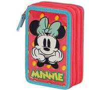 Trousse Triple Garnie - Disney Minnie Mouse Fresh - Rose - Taille Unique Rose G