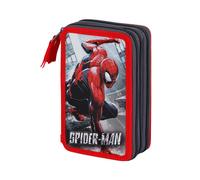 Trousse Triple Garnie - Marvel Spiderman Rain - Multicolore - Taille Unique