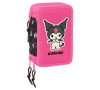 Trousse triple Hello Kitty Kuromi 37 pièces Safta