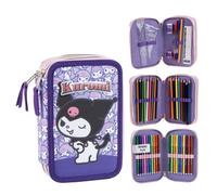 Trousse triple Hello Kitty Kuromi CerdÁ