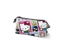 Trousse Triple - Hello Kitty Panels - Multicolore - Taille Unique