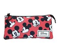 Disney Mickey Mouse Blinks-Trousse Triple HS, Rouge