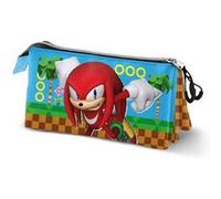 Trousse Triple - Knuckles Run - Multicolore - Taille Unique Multicolore G