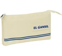 Trousse triple multi-usages El Ganso Beige 22 x 12 x 3 cm