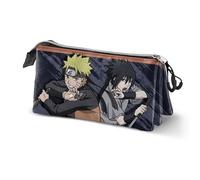 Trousse Triple - Naruto Shadow - Noir - Taille Unique