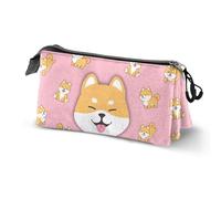 Trousse Triple - Oh My Pop! Shiba - Multicolore - Taille Unique Rose
