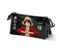 Karactermania Trousse triple One Piece Noir Taille unique
