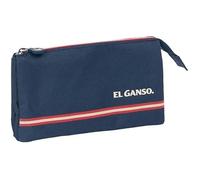 Trousse Triple - Safta - El Ganso Classic - Confortable - Polyvalente - Bleu Marine