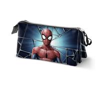 Trousse Triple - Spiderman Maximum - Bleu - Taille Unique Bleu