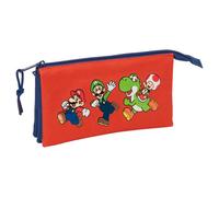 Trousse triple Super Mario Bros Mamma Mia Safta