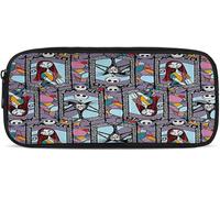 Trousse Tube Rond L'étrange Noël De Monsieur Jack Multicolore Convient Pour Les Enfants, Unisexe, Adolescents, Pour L'école, Le Maquillage Ou Les Activités