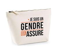 Trousse Un Gendre Qui Assure | Pochette Toilette Maquillage | Idée Cadeau Gendre Beau Fils Humour Original Noël Anniversaire Famille Drôle Unique