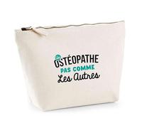 Trousse Un ostéopathe Pas comme Les Autres | Pouch | Idée Pochette Toilette Maquillage Transport Cadeau Anniversaire Fête Original Famille Travail Départ Collègue Retraite