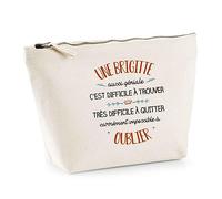 Trousse Une Brigitte Aussi géniale | Pochette Toilette Maquillage Idée Sac Cadeau