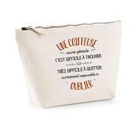 Trousse Une Coiffeuse Aussi géniale | Pochette Toilette Maquillage Idée Sac Cadeau