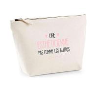 Trousse Une esthéticienne Pas comme Les Autres | Pouch | Idée Pochette Toilette Maquillage Transport Cadeau Anniversaire Fête Original Famille Travail Départ Collègue Retraite
