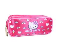 Trousse Vadobag Sanrio Hello Kitty Follow The Rainbow Rose 9x22x8 cm