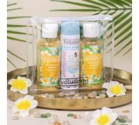 ¿ Trousse Voyage Fraicheur Monoï ¿ 1x Gel Douche Monoï Exaltant 100 Ml + 1x Shampoing Monoï Hydratant 100 Ml + 1x Atomiseur Eau Pure 50 Ml - Fabrication Française[Z1680]