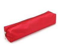 Waytex Trousse Textile rectangulaire Petit Format 21 x 4 x 4 cm Couleurs Rouge