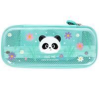 Trousse Wonderwow, 2 Compartiments Et Porte-Stylo Intérieur, Compartiment Intérieur Avec Tissu En Maille, Fermeture À Glissière, 23 X 11 X 5 Cm