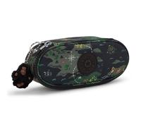 Trousse Zippée Kipling Duobox Camouflage Adventure ? 14 Porte-stylos Multicolore TU