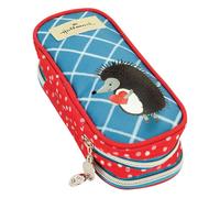 Trousse Zippée Porc-epic Hallmark 22 Cm À 2 Compartiments Zippés Bleu TU