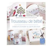 Trousseau de bébé: créations à broder au point de croix