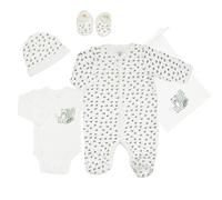 Trousseau naissance blanc 1 mois