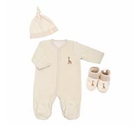 Kit de naissance Sophie écru 3 pièces (1 mois)