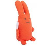 Trousselier - Ange Lapin Doudou avec Hochet 20Cm - Coton Bio Corail - - G