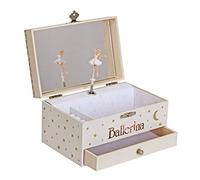 Coffret à Bijoux Musical - Ballerina - Forme Rectangulaire