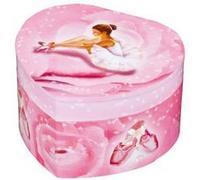 Grand coeur musical ballerine rose rose TU