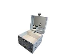 Trousselier Boite à Musique Enfant Cube Panda - Boite a Bijoux Musicale Fille Garçon - Coffret Musical - Cadeau Naissance et Cadeau Anniversaire Enfant